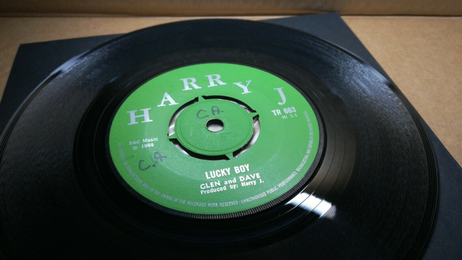 Pic 3 KING CANNON  Soul Scorchia / GLEN & DAVE  Lucky Boy 1969 HARRY J Skinhead Reggae