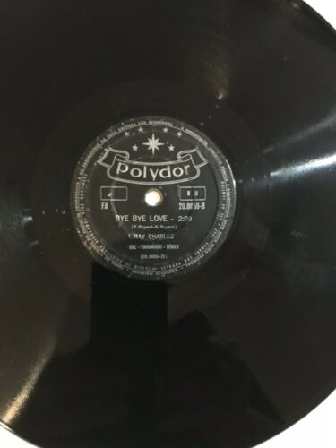 Pic 1 78 R&B  ROCK  -  RAY CHARLES   I CAN'T STOP LOVING YOU / BYE BYE LOVE  EXCELLENT