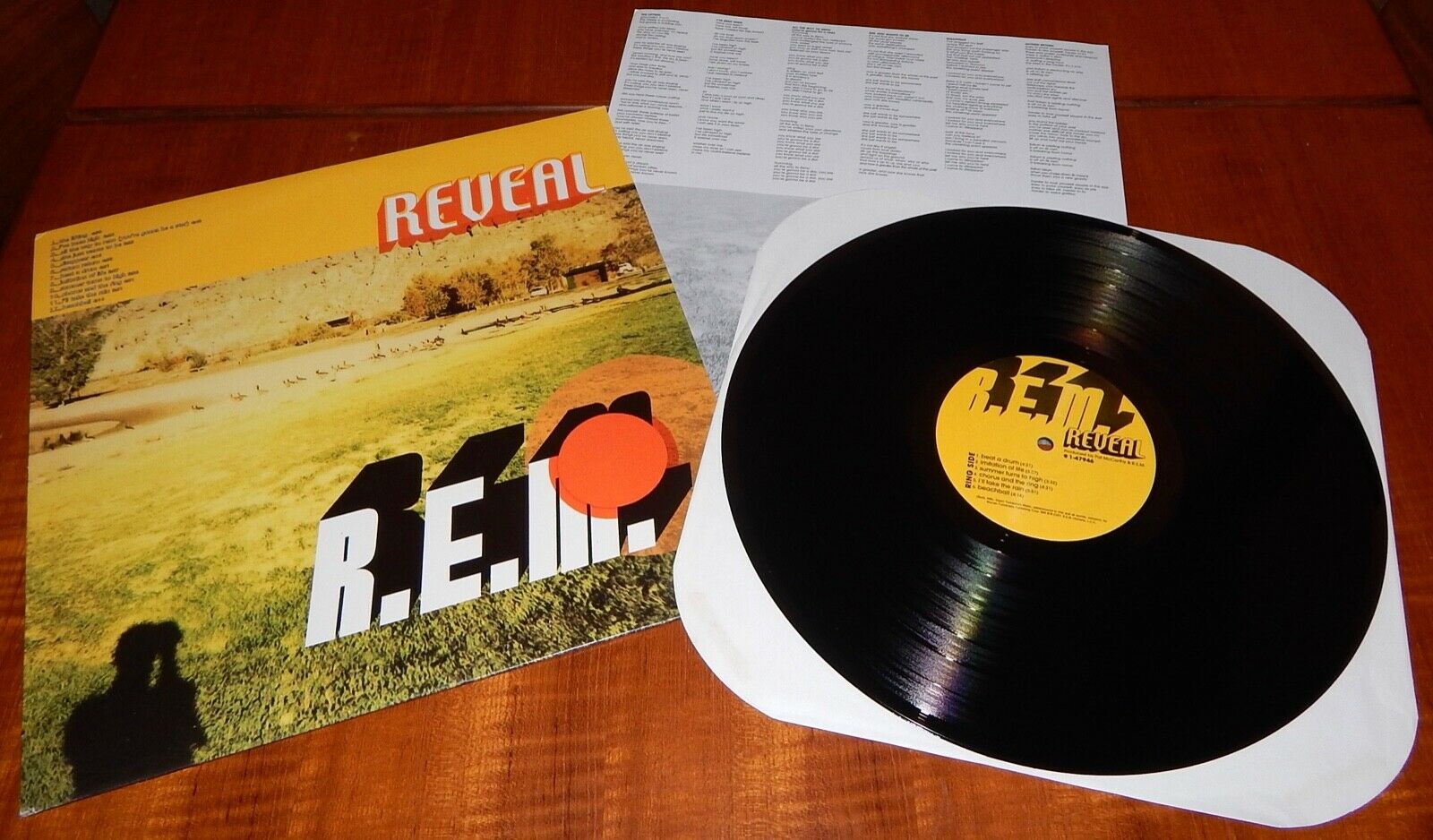  Original Press 2001 R.E.M.  Reveal  Vinyl 12 LP  Alternative Rock Promo REM 33 - auction details