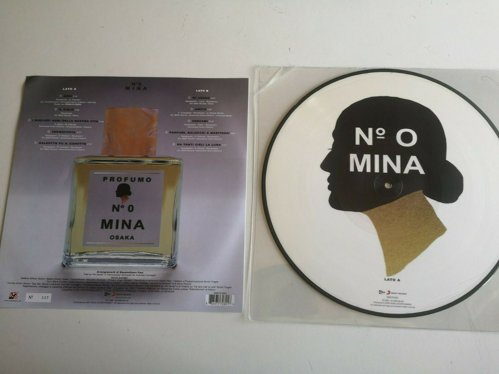  MINA - NUMERO 0 - VINILE LP 33 GIRI - 12 PICTURE DISC  NUMERATO - auction details