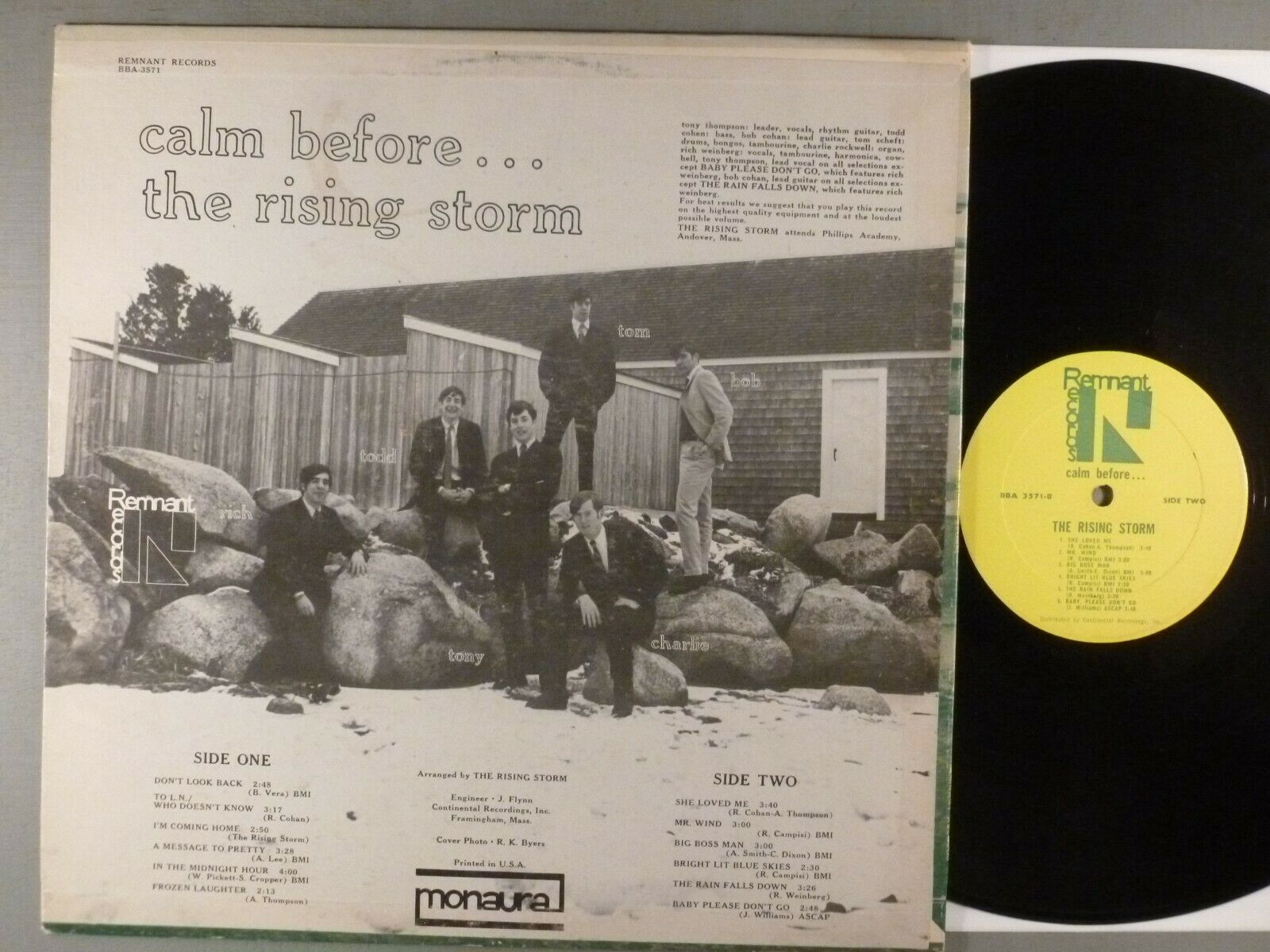 Pic 1 Rising Storm, The Calm Before... Garage; Psych RARE  Original 1967 Remnant Mono