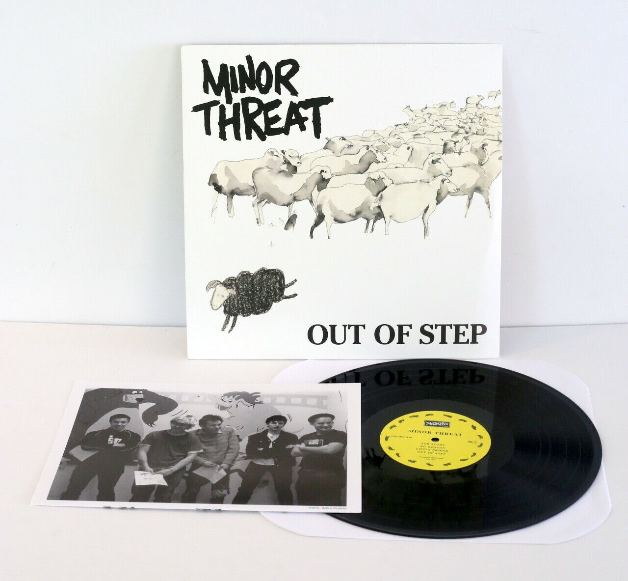 MINOR THREAT   OUT OF STEP LP - 8