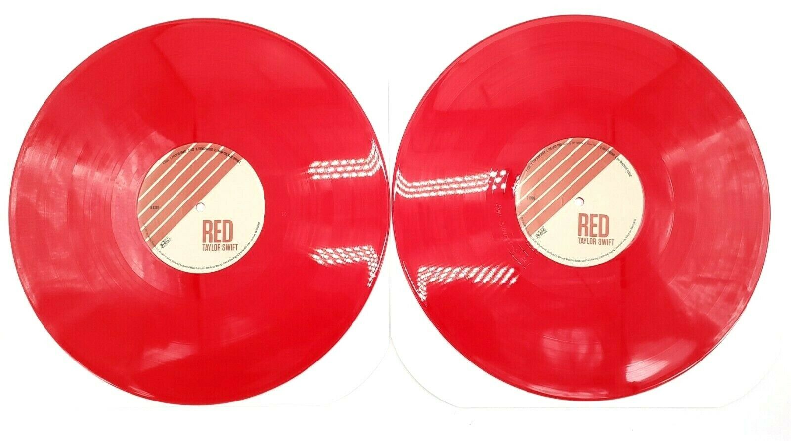  TAYLOR SWIFT RED *ACM FYC PROMO* *RED VINYL 2-LP