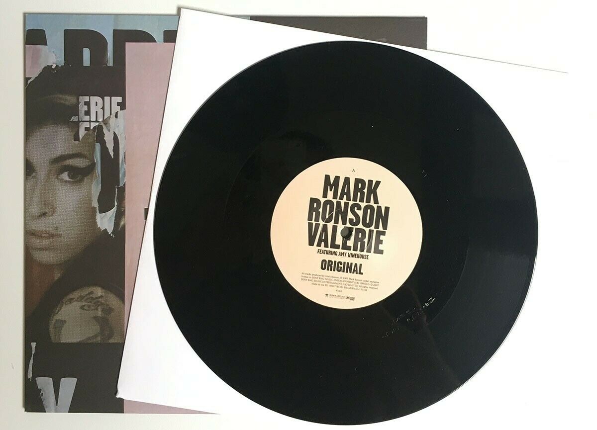  Mark Ronson Feat. Amy Winehouse ?– Valerie 10” Vinyl Record -  auction details