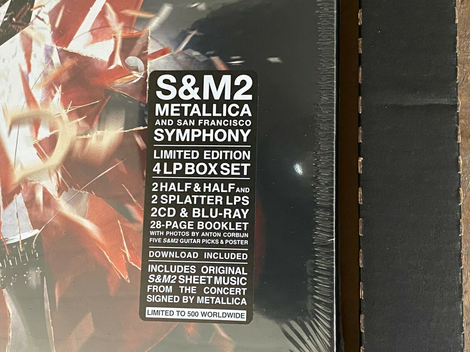 popsike.com - Metallica S&M2 Super Deluxe Box Set w/BAND ...