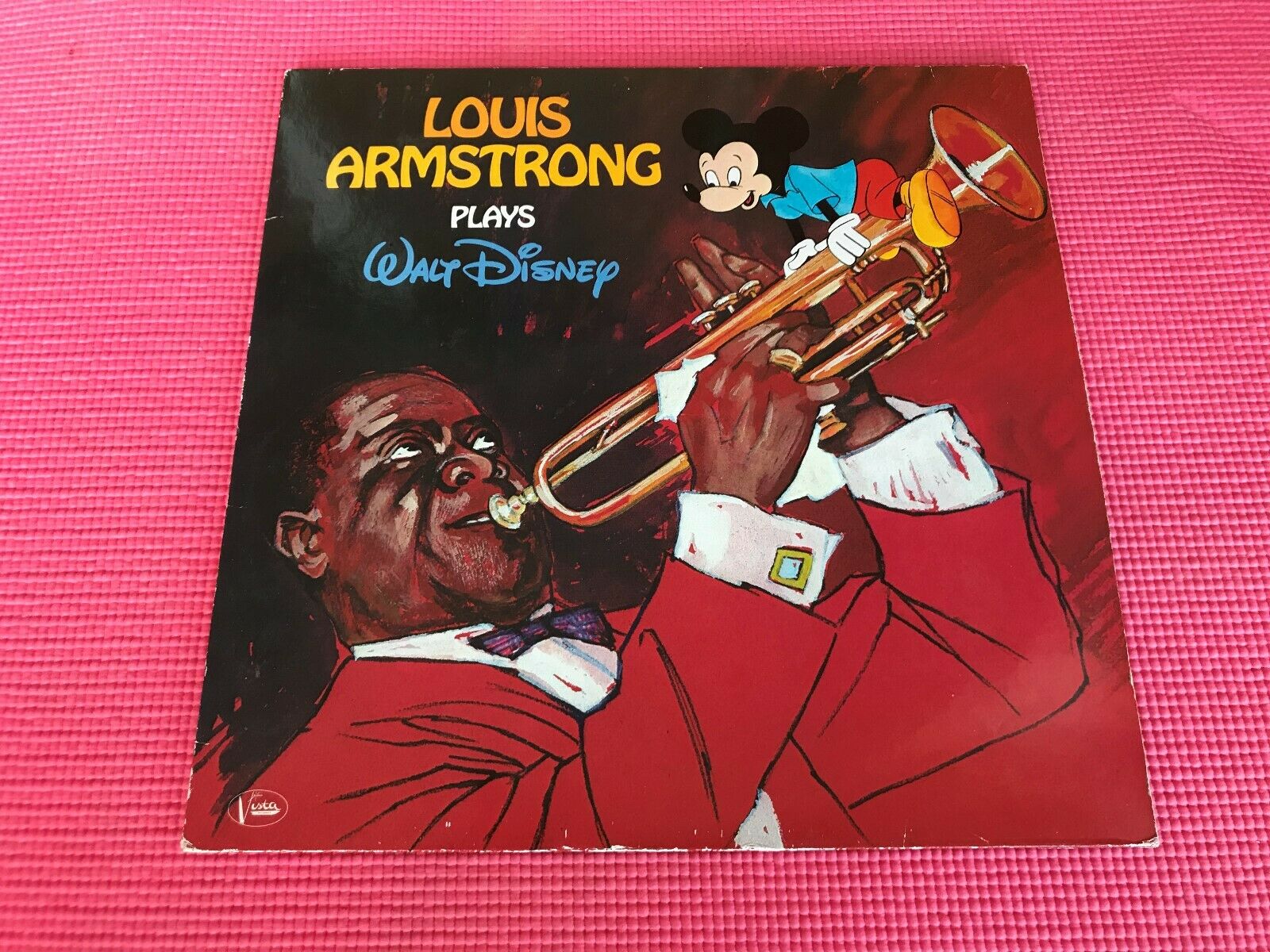 Pic 1 LOUIS ARMSTRONG - Louis armstrong plays walt disney LP 1980 - GERMANY Jazz KULT