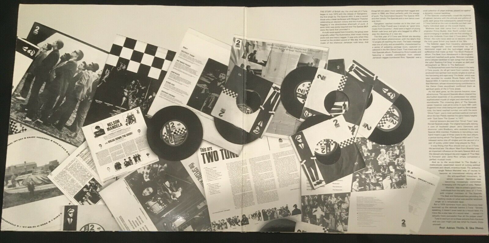 Pic 2 TWO TONE 2 TONE"THE 2 TONE STORY"THE SPECIALS /THE SELECTER /THE BEAT/ MADNESS