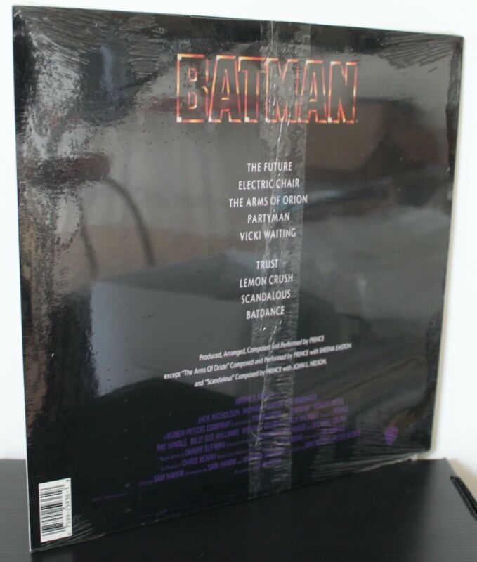 Pic 1 Prince LP “Batman” OST Soundtrack   Warner Bros 25936-1   Orig 1989   SEALED