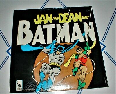 JAN & DEAN Orig 1966 "Jan & Dean Meet Batman" LP Liberty LST-7444 SEALED NM-
