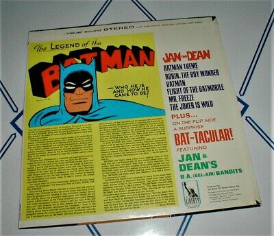 Pic 1 JAN & DEAN Orig 1966 "Jan & Dean Meet Batman" LP Liberty LST-7444 SEALED NM-