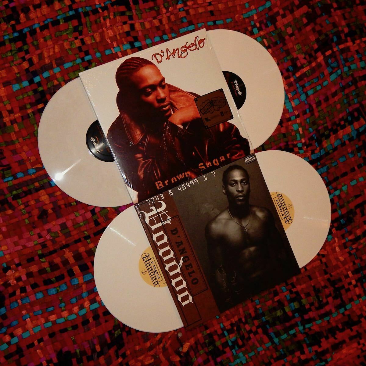 Mål Ja En smule popsike.com - D'Angelo – Voodoo & Brown Sugar *NEW SEALED* White Colored Vinyl  LP Lot - auction details