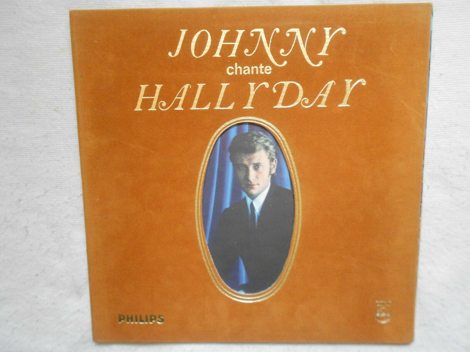 Disque LP 33 Tours De  Johnny Hallyday "Johnny Chante Hallyday" France 1965