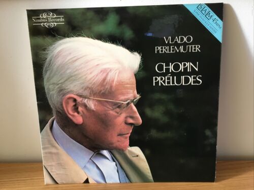 Pic 1 NIMBUS 45011 Chopin Preludes Opus 28... 45RPM Vlado Perlemuter Vinyl Near Mint