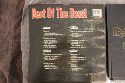 Pic 2 IRON MAIDEN - BEST OF THE BEAST - VINYL -4LP BOX-SET [RARE - LIMITED EDITION]