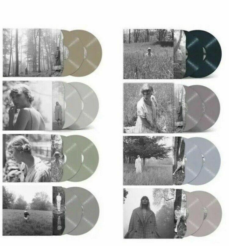 TAYLOR SWIFT Folklore 8 LP Bundle Vinyl Set LAST SET